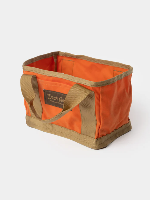 Small Canvas Ammo Tote - Blaze/Wheat