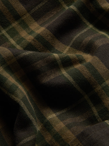 M's Camp Shirt - Moss Plaid