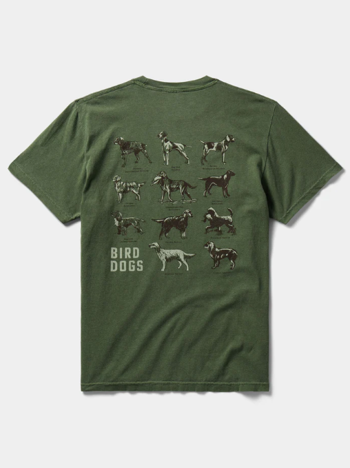 Bird Dogs Tee - Willow