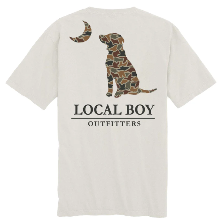 Youth Autumn Duck Camo Dog & Moon