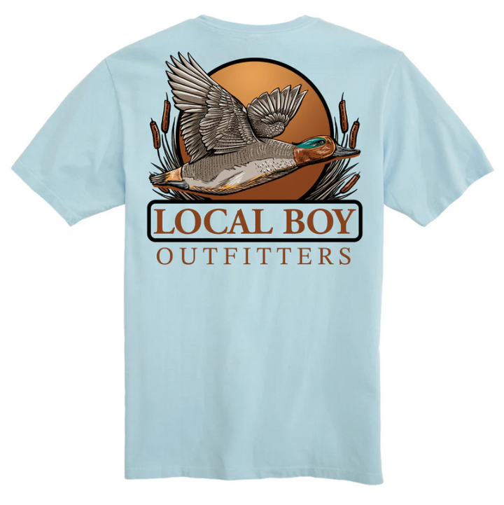Teal Tails SS Tee