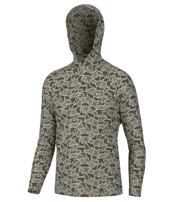 Heather Blend Hoodie - Duck Camo