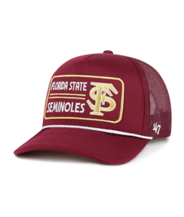 Florida State Seminoles Cardinal Local Patch 47 Trucker