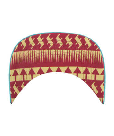Florida State Seminoles Rattle Teal Patch Rope 47 Hitch