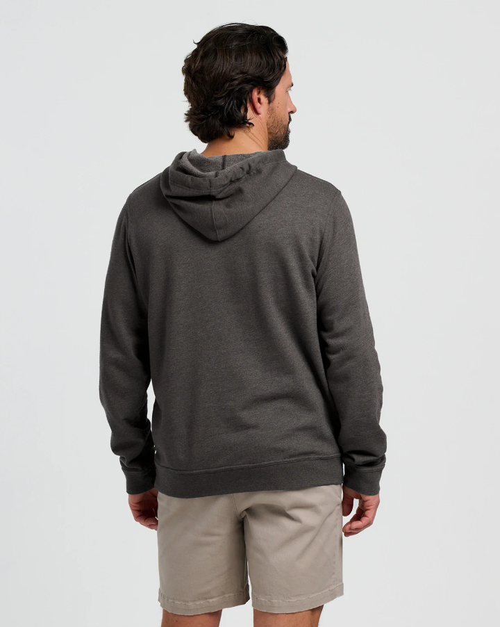 Vintage Outfitters Fleece Hoodie - Heather Black Sand