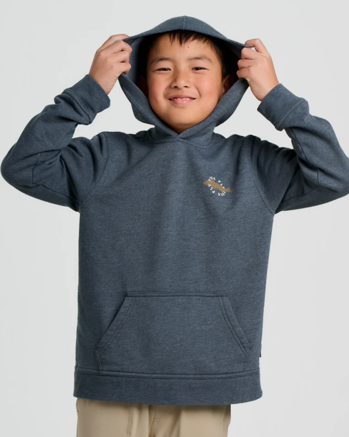 Youth Camo Redfish Fleece Hoodie