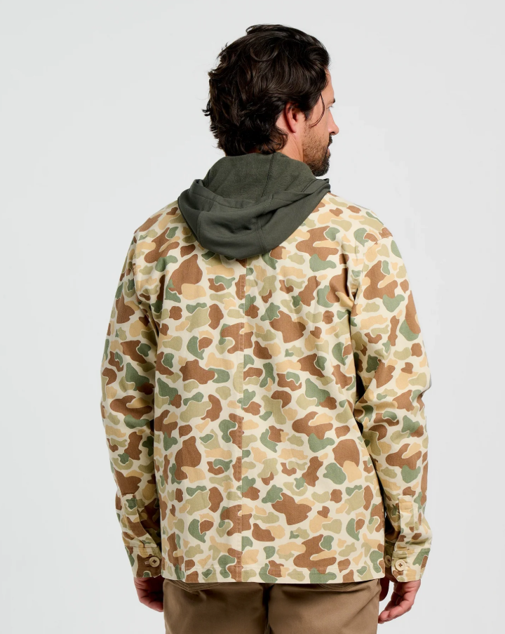 Men's Folly Twill Chore Coat - Vintage Camo