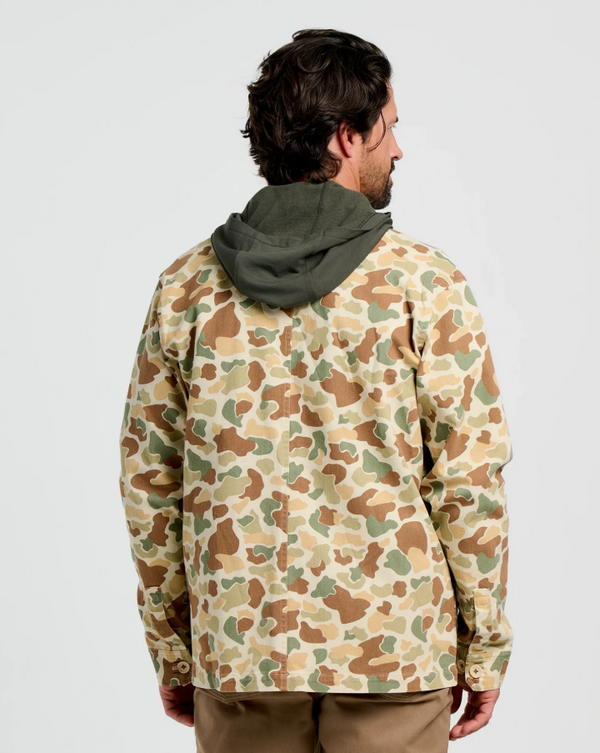 Men's Folly Twill Chore Coat - Vintage Camo
