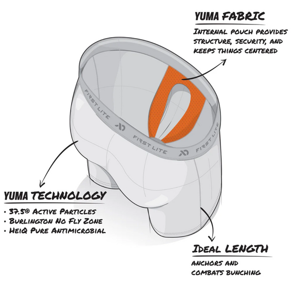Men's Yuma Synthetic Boxer Brief - Conifer