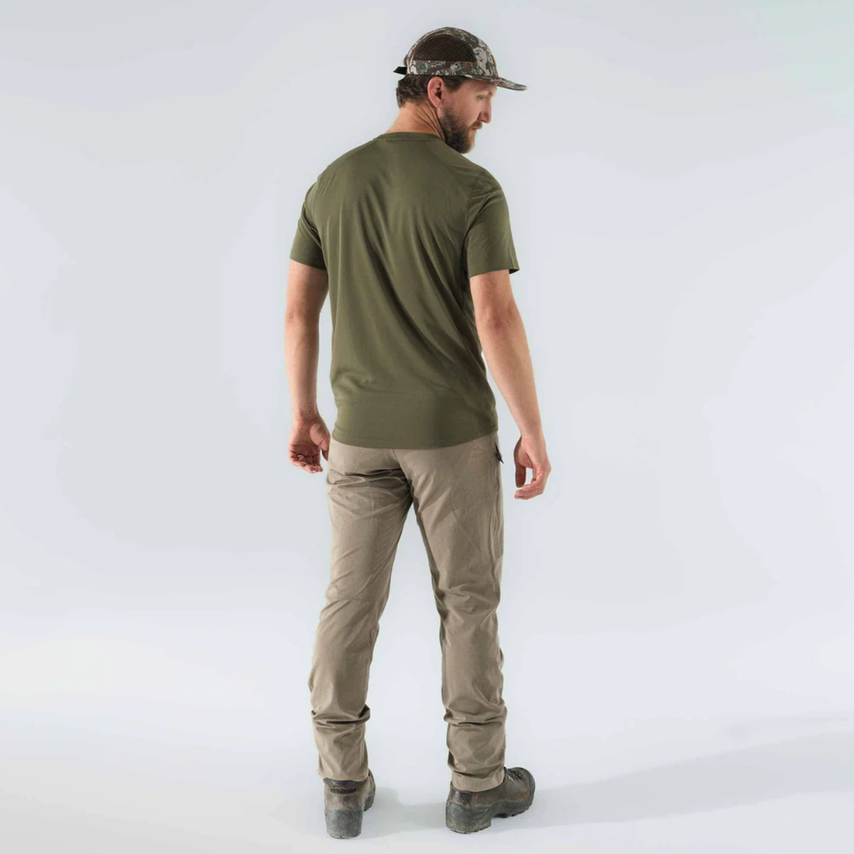 Men's Yuma Synthetic Short Sleeve Crew - Conifer
