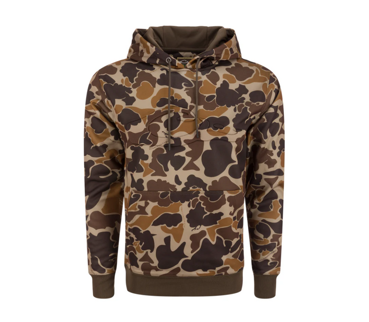 MST Back Eddy Embossed Hoodie - Old School