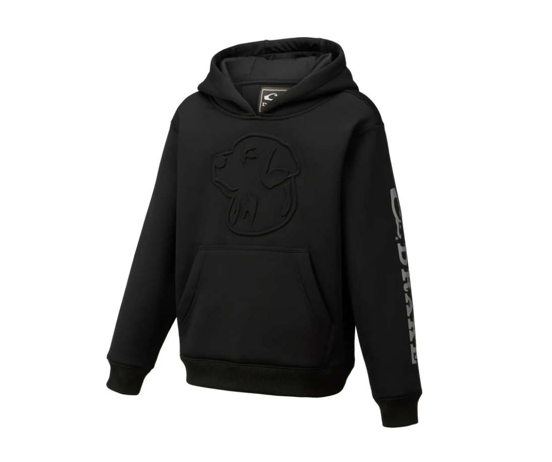 Youth Back Eddy Limited Edition Hoodie - Caviar Black