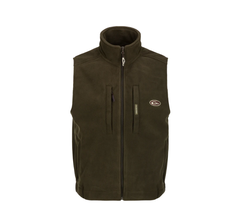 MST Solid Windproof Layering Vest - Olive