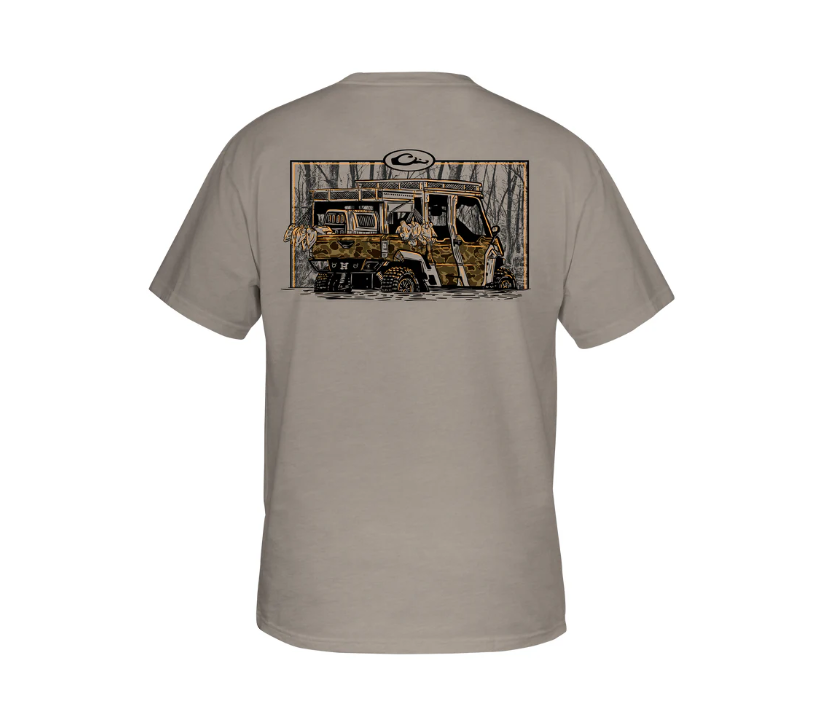 Youth Side X Side T-Shirt - Island Fossil Heather