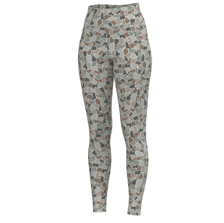 LG Leggings - Forest Camo Flora