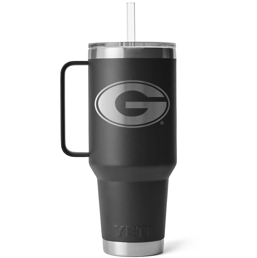 Rambler® 42 oz Straw Mug - Georgia Bulldogs