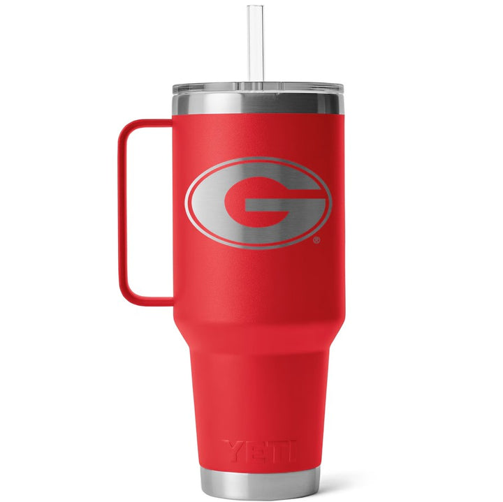 Rambler® 42 oz Straw Mug - Georgia Bulldogs