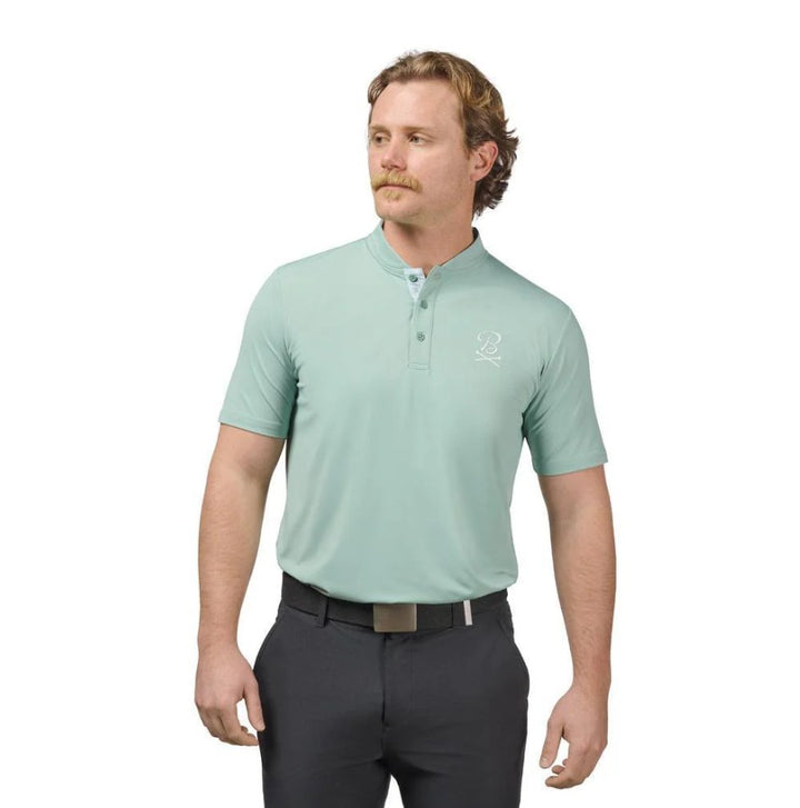 Barstool Golf Blade Collar Polo - Sage