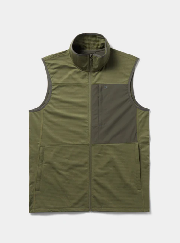M's Lightweight Grid Tech Vest - Moss & Raven