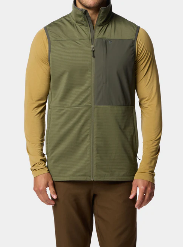M's Lightweight Grid Tech Vest - Moss & Raven