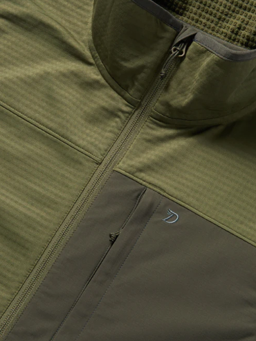 M's Lightweight Grid Tech Vest - Moss & Raven