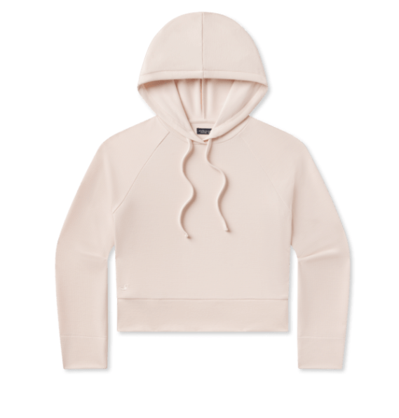 Reagan Relaxed Waffle Hoodie - Vidalia Yellow
