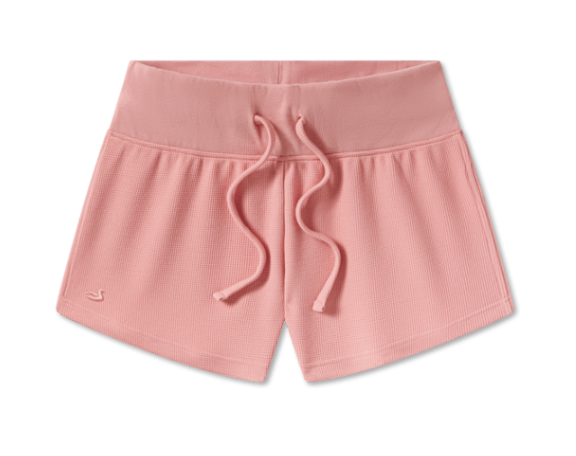 Reagan Relaxed Waffle Short - Azalea