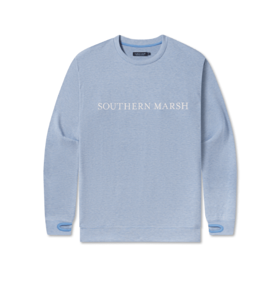 Sunday Morning Sweater - Upper Ridge - Washed Blue