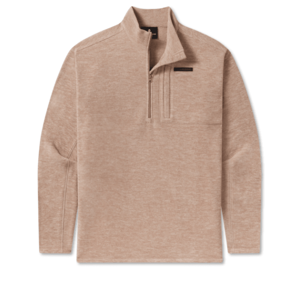 Maple Grove Brushed Pullover - Audobon Tan