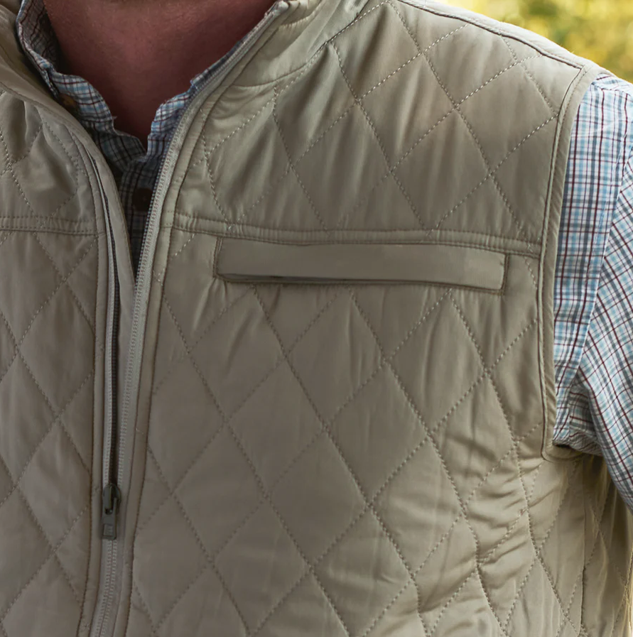 TSG Highland Quilted Vest - Iron