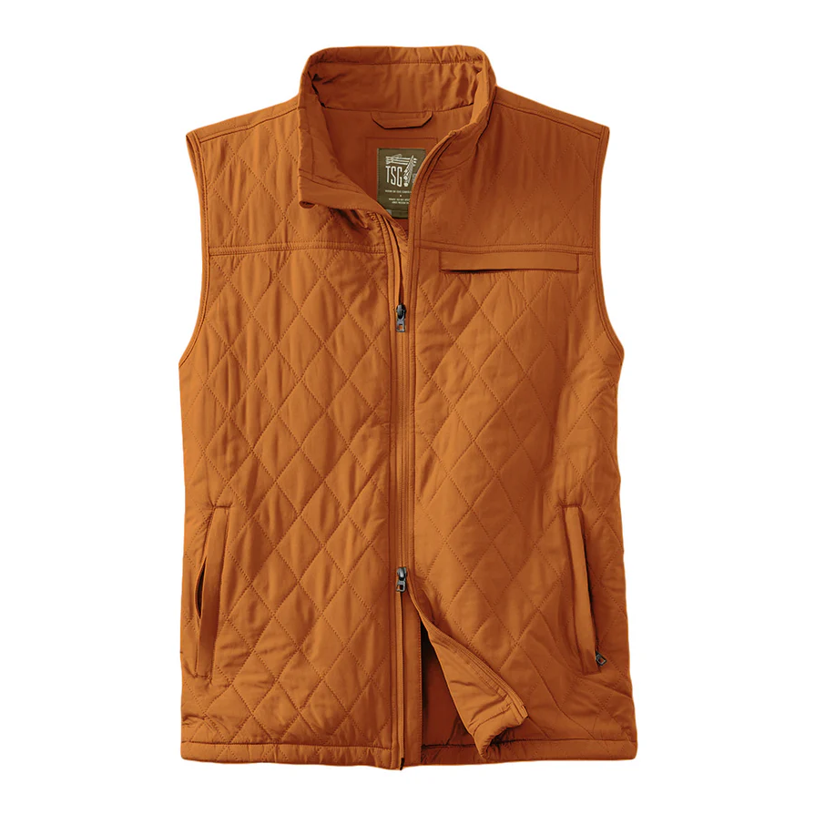 TSG Highland Quilted Vest - Sienna
