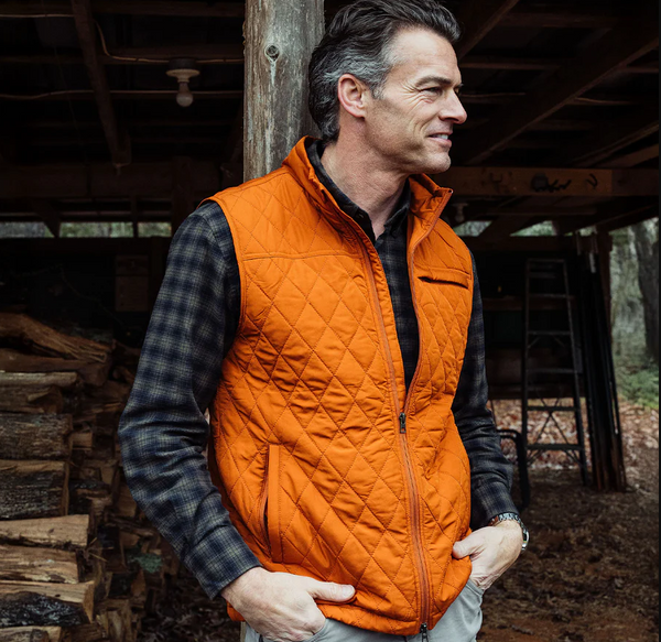 TSG Highland Quilted Vest - Sienna