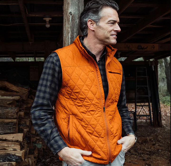 TSG Highland Quilted Vest - Sienna