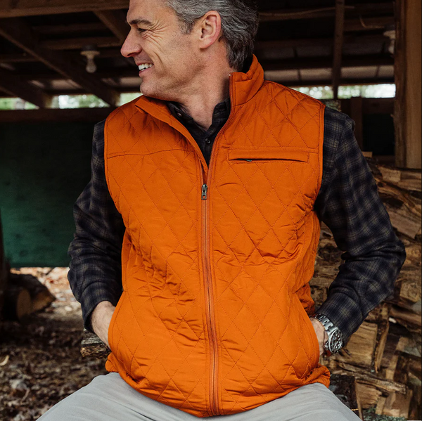 TSG Highland Quilted Vest - Sienna
