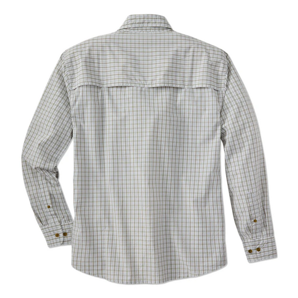TSG Airetex™ Brooks Long Sleeve Shirt - Field Plaid Wheat