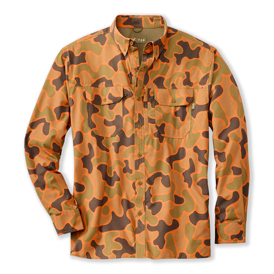 TSG Long Sleeve Guide Shirt - Blaze Oxbow