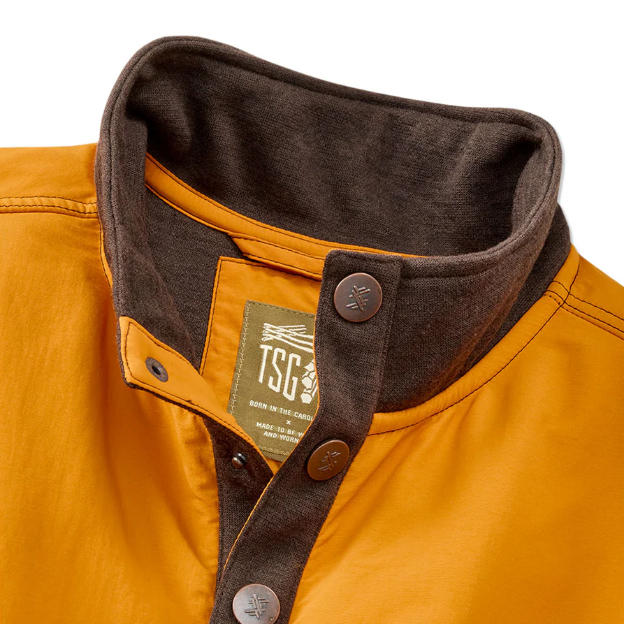 TSG Cashiers Pullover - Dark Brown & Blaze