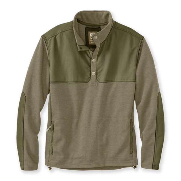 TSG Cashiers Pullover - Olive & Taupe
