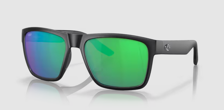 Paunch XL Matte Black Green Mirror 580P