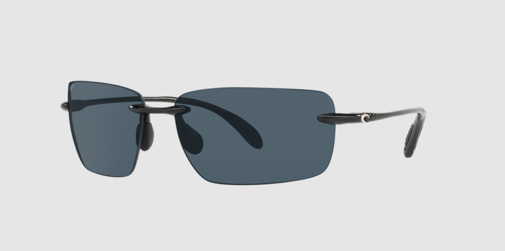 Gulf Shore Shiny Black Gray Lenses 580P