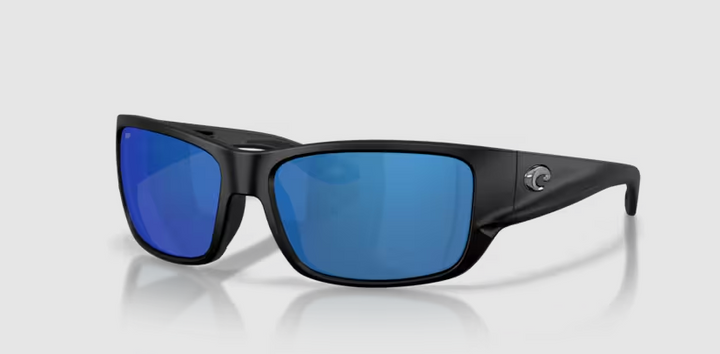Youth Schoolie Matte Black Blue Mirror 580P