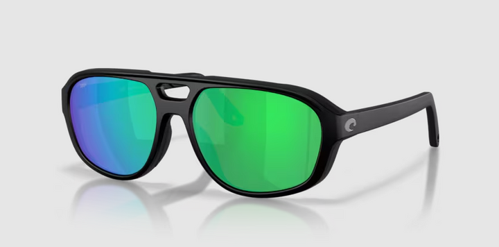 Youth Street Heat Matte Black Green Mirror 580P