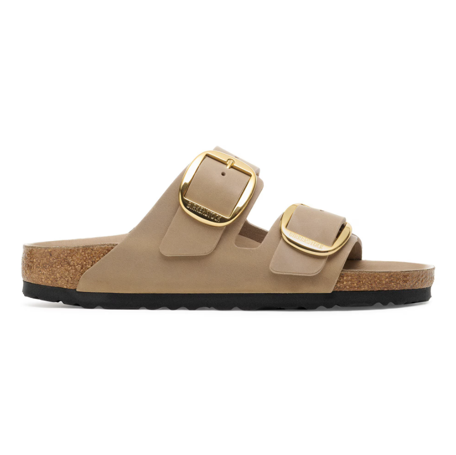 Arizona Big Buckle Oiled Leather - Tobacco Brown