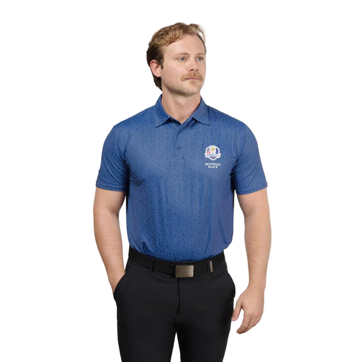Barstool Golf x 2025 Ryder Cup Liberty Printed Polo - Navy