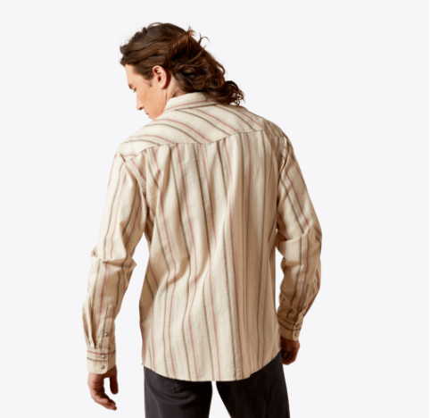 Hines Retro Fit Shirt - Off White