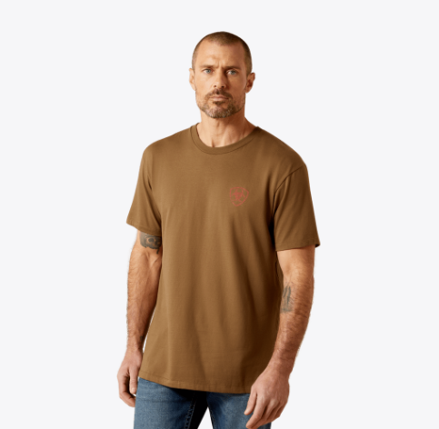 Ariat Stone Arrowhead T-Shirt - Teak