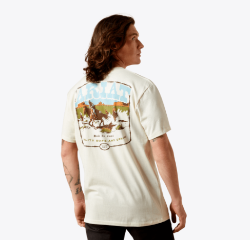 Ariat Pulp Western T-Shirt - Turtledove