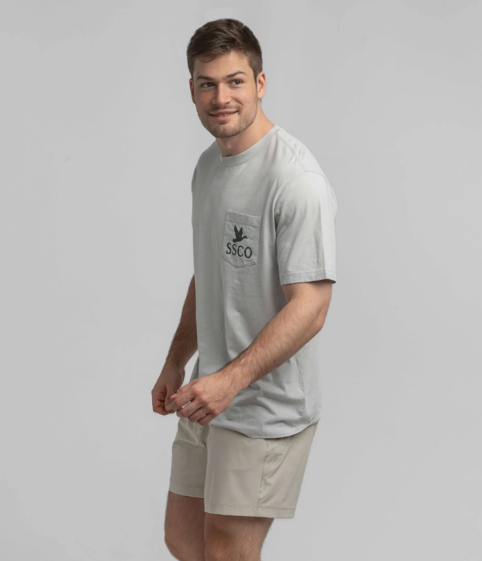 Camo Flight Tee - Oyster