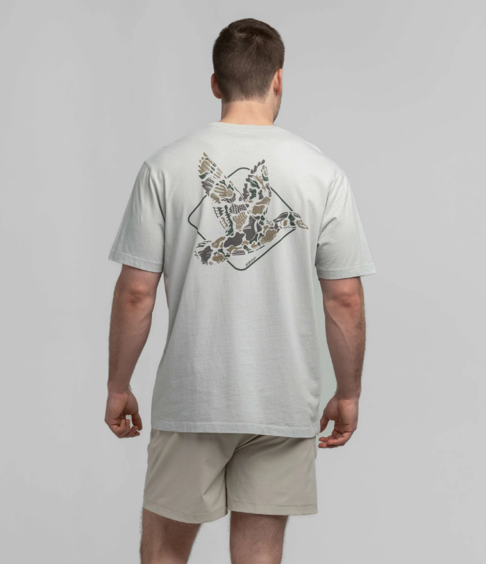 Camo Flight Tee - Oyster