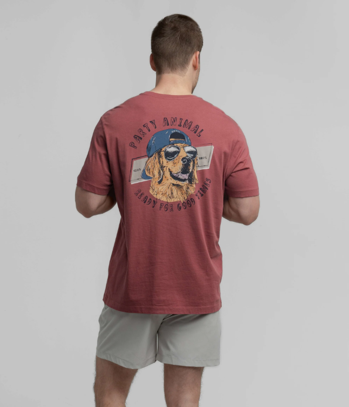 Party Animal Tee - Red River